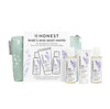 The Honest Company Babes Mini Must Haves Gift Set Travel Size Hypoallergenic Lavender Bathtime Essentials Shampoo Body W