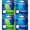 Vaseline Lip Therapy Variety 4Pack Original Aloe Vera Moisturizing Lip Balm with Vitamin E 016 Oz Ea