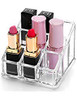Sooyee Acrylic Lipstick Case - Lipstick Holder & Cosmetic Organizer With 9 Spaces - Clear