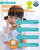 GOONGBE Moisture Sun Cushion Mild SPF 50 Korean Moisturizing Soothing Zinc Oxide Mineral Sunscreen Travel Friendly Sun C