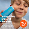 ATTITUDE Mineral Sunscreen Stick for Kids SPF 30 EWG Verified PlasticFree Broad Spectrum UVAUVB Protection with Zinc Oxi