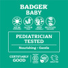 Badger Mineral Baby Sunscreen Cream SPF 40 98 Organic Toddler Sunscreen with Zinc Oxide Broad Spectrum Reef Safe Water R