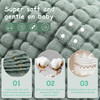 Looxii Muslin Burp Cloths 100 Cotton Muslin Cloths Large 20x10 Extra Soft and Absorbent 6 Pack Baby Burping Cloth for Bo