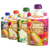 Happy Tot Organics Stage 4 Baby Food Pouches Gluten Free Vegan Snack Fiber Protein Fruit Veggie Puree Fruit Veggie Varie