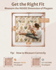 Blissful Diary Baby Play Mats for Floor 50x50 Playpen Mat Thick Cushioning Padding Foam Playmat for Baby and Toddlers In