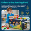 Extra Large Toy Box Chest Collapsible Storage Organizer with Lids Sturdy Dinosaur Toybox for Boys Girls 26x13x16 Kids St