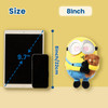 MINISO 8 Minions Stuffed Animals Plush Toys Cute Sleeping Bedding Stuffed Animals Kawaii Plushies Pillow for Kids BobTim