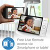 VTech RM77642HD Smart WiFi Baby Monitor with 2 Cameras 1080p HD Video 360 Pan Tilt 10x Zoom 7 HD Parent Unit Night Visio
