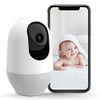 nooie Baby Monitor WiFi Pet Camera Indoor 360degree Wireless IP Camera 2K Home Security Camera Motion Tracking Super IR