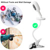iTODOS Baby Monitor Mount Compatible with Nanit Pro Smart Baby Monitor Flex Stand Baby Monitor 8inches Flexible Arm Moni