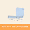 Vilemoon Mosquito Net Stand Adjustable Crib Canopy Holder Mosquito Net Holder Support Bracket Mounting Rack Accessories
