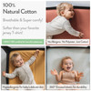 Pack and Play Sheets Fitted Compatible with Graco Pack n Play Playard Crib and Other 27 x 39 Inch Playpen Mattress Snugg