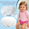 2PCS Reusable Swim Diapers Toddler Baby Swim Diaper Washable Snap Pool Swimming Diaper Soft and Silky Waterproof Diapers