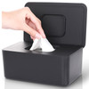 Lijroavy Baby Wipes Dispenser Wipes Holder NonSlip Refillable Baby Wipes Container with Sealing Lid Keeps Wipes Fresh Po