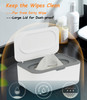 Wipes Dispenser Wipe Holder for Baby Adult Seposeve Refillable Baby Wipe Container Keeps Wipes Clean NonSlip Easy Pull W