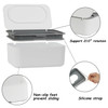Wipes Dispenser Wipe Holder for Baby Adult Seposeve Refillable Baby Wipe Container Keeps Wipes Clean NonSlip Easy Pull W