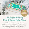 JOONYA Unscented Baby Wipes PlantBased FragranceFree Diaper Wipes Hypoallergenic NonToxic Compostable Biodegradable Wet