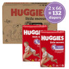 Huggies Size 5 Diapers Little Movers Baby Diapers Size 5 27 lbs 132 Count 2 Packs of 66 Packaging May Vary