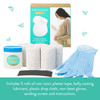 Kate Milo Belly Casting Kit Pregnancy Keepsake Making Kit Easy DIY Plaster Cast Baby Bump Keepsake Perfect For Expecting