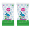 Dapple Breast Pump Wipes Powered by Plants Hypoallergenic Removes Milk Residue Fragrance Free Convenient Wipes Pouch 25