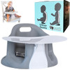 Upseat The Original Ergonomic Baby Floor Booster Seat with Tray Developed with Physical Therapists for Upright Posture H