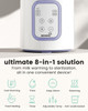Grownsy Bottle Warmer 8in1 Fast Baby Bottle Warmer for Breastmilk or Formula Smart Temperature Control and Automatic Shu