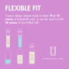 Boon Frosh Portable Breast Milk Chiller Stainless Steel Cooler and Storage Container Purple Keeps Milk Cold for up to 17