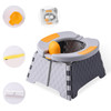 Portable Potty for Toddler Travel Kids Travel Potty Training Chair with Travel BagBaby Potty Training Toilet for Outdoor