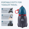 2025 Upgraded Travel Urinal for KidsRocket Toys Portable Emergency Urinal for ToddlerLight and Easy to CarrySuitable for
