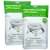 80 Disposable Potty Bags Potty Liners Compatible with OXO Tot 2in1 Go Potty Potty Refill Bags for Toddler Toilet Univers