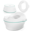 Frida Baby 3in1 GrowWithMe Toddler Potty Training Toilet Toddler Potty Toilet Topper Training Seat and Step Stool Easyto