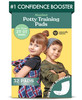 Naturally Nature Potty Training Diaper Booster Pads for Toddlers Size 2T5T Super Absorbent Diaper Liners for Day and Ove