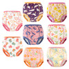 SMULPOOTI 8 Packs Reusable Toddler Training Underwear for Potty Training and Strong Absorbent Training Underwear for Gir