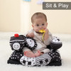 Lovvie Joy 2in1 Tummy Time Mat Seated Support PillowBaby Tummy Time Pillow Support for Newborns and Older Babieswith Det
