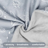 Newborn Lounger Cover Soft Comfortable Baby Lounger Cover 1 Pack Reversible Removable Slipover for Infant Lounger Pillow