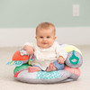 Infantino 2in1 Baby Floor Seat and Infant Positioner Early Sitting Trainer with Engaging Toucan Activity Toy