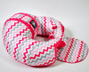 The Original Hugaboo Infant Sitting Chair Pink Chevron