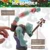 Maikerry 9pcs PVZ Figurines Set Plants Toys Game Great Birthday Gifts for Boys and Girls with Waterproof Battlefield Map