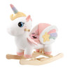 FUNLIO Unicorn Baby Rocking Horse Rainbow Fairy Unicorn Rocking Horse for Toddlers 6 Months to 3 Years Stuffed Rideon An