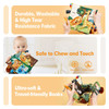 hahaland Baby Books 06 MonthsInfant Tummy Time Toy Sensory Toys 6 to 12 Months Touch Feel Book Travel Toy Gifts for Boy