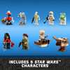 LEGO Star Wars 2023 Advent Calendar 75366 Christmas Holiday Countdown Gift Idea with 9 Star Wars Characters and 15 Mini
