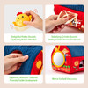 hahaland Baby Toys 612 Months Surprise Barn Stuffed Farm Animals Rattle Crinkle Mirror Montessori Toys for 6 Month Old S