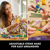 LEGO Botanicals Artificial Wildflower Bouquet Fake Indoor Flowers Building Set for Home Kitchen Desk Decoration Adults A