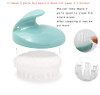 Vinerstar wanerxin Manual Scalp Massagers Shampoo Massager Brush Hair Head Massager Scalp Stress Relax Mint Green