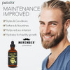 PURA DOR 4 Oz ORGANIC Beard Softening Oil Original Sandalwood Scent LeaveIn Conditioner Argan Jojoba Oil Mustache Care M