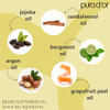 PURA DOR 4 Oz ORGANIC Beard Softening Oil Original Sandalwood Scent LeaveIn Conditioner Argan Jojoba Oil Mustache Care M