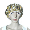 4 Pcs Salon Aluminum Foil Waterproof Disposable Shower Cap Baking Oil Hair Cap - Portable Ultra-thin Nourishing Dry Bath Hat Hoods Bathroom Products
