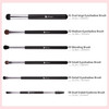 DUcare Eye Makeup Brush Set, 6 Pcs Professional Eyeshadow Blending Makeup Brushes for Concealer Eyebrows Eyeliner, Soft Hairs & Wood Handle