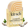 Kitsch Coconut Oil Conditioner Bar Hair Conditioner For Women and Men Deep Moisturizing Nourishes Hydrate Soften Damaged