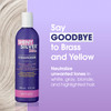 One n Only Shiny Silver Color Enhancing Conditioner for Women Purple Conditioner to Neutralize Yellow Brassy Tones Resto
